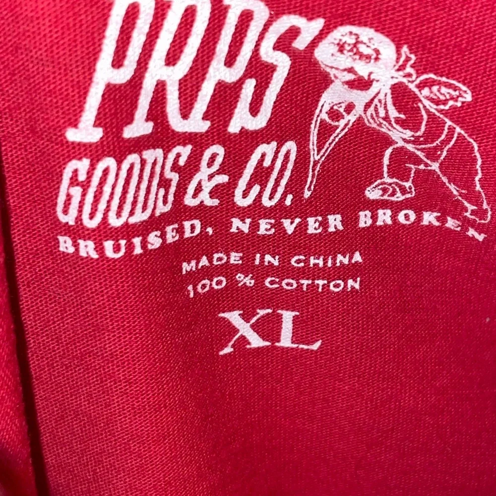 PRPS Red Short Sleeve T-Shirt XL